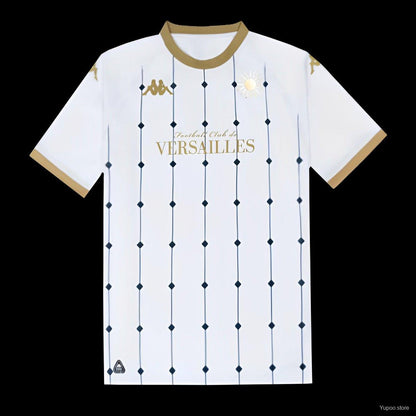 Camisola FC Versailles 78 2024-25 Alternativa Branca Versão Adepto