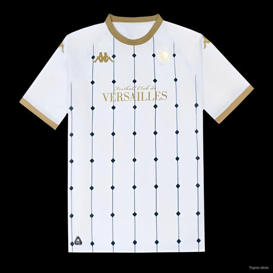 Camisola FC Versailles 78 2024-25 Alternativa Branca Versão Adepto