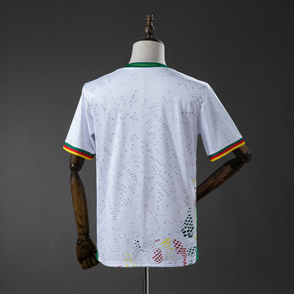 Camisola Camarões 2026 Alternativa Branca Versão Adepto