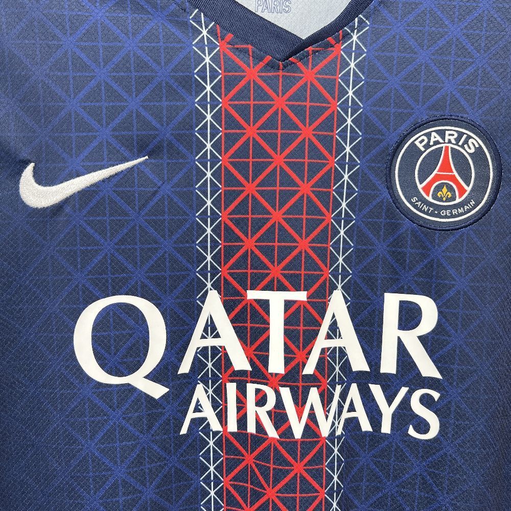 Camisola Manga Comprida FC Paris Saint-Germain 2025-26 Principal Versão Adepto