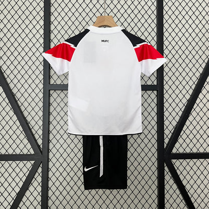 Kit Criança M-UNITED 2010-11 Alternativo Final UCL