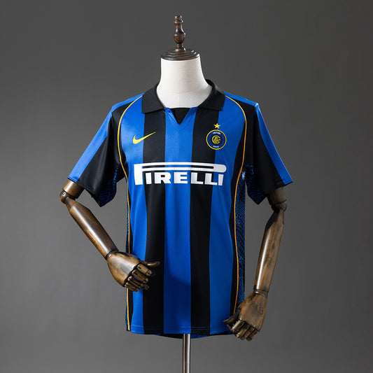 Camisola Inter Milão 2001-02 Principal Versão Adepto