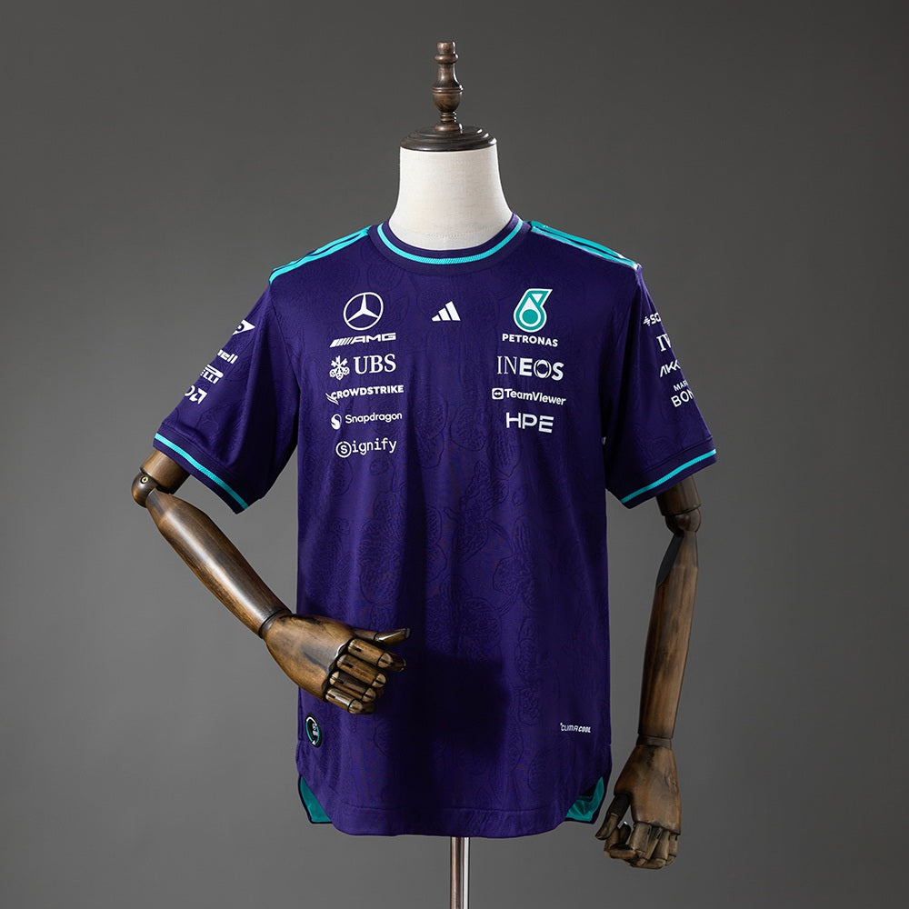 Camisola F1 Mercedes-AMG 2026 Roxa