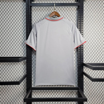 Camisola Olympique Lyon 2025-26 Alternativa Cinzenta Versão Adepto