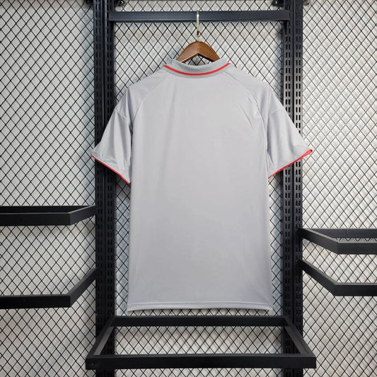 Camisola Olympique Lyon 2025-26 Alternativa Cinzenta Versão Adepto