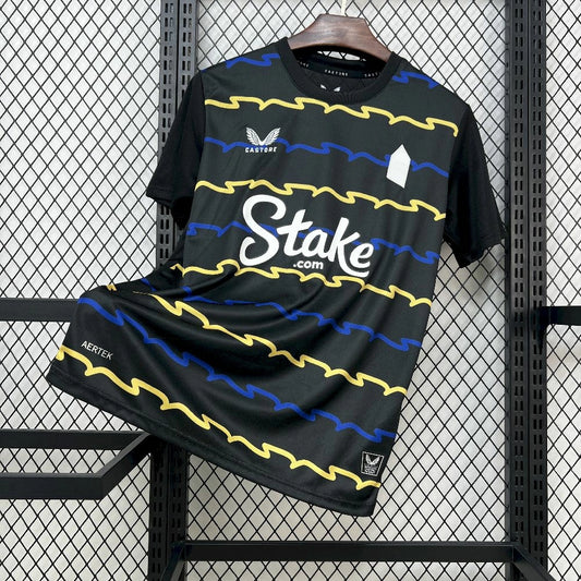 Camisola EVE 2025-26 Alternativa Preta Versão Adepto