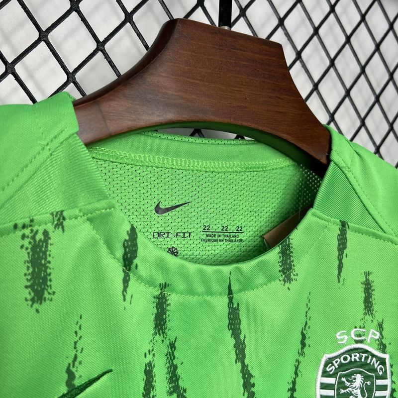Kit Criança SCP 2024-25 Alternativo Verde