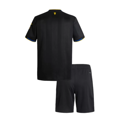 Kit Criança M-United 2025-26 Alternativo