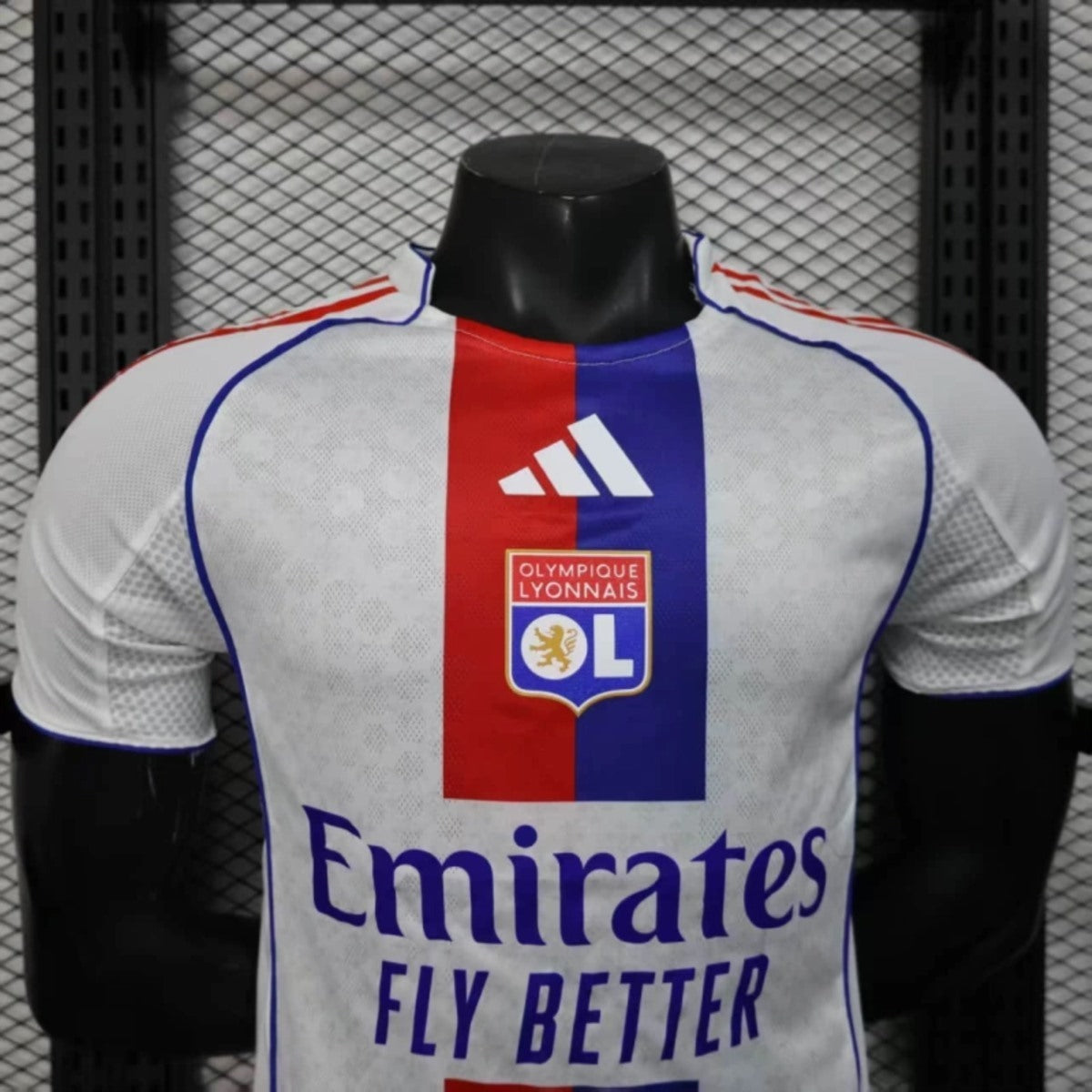 Camisola Olympique Lyon 2025-26 Principal Versão Jogador