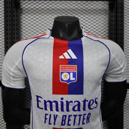 Camisola Olympique Lyon 2025-26 Principal Versão Jogador