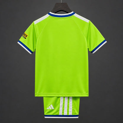 Kit Criança Schalke 04 2026-27 Alternativo Verde