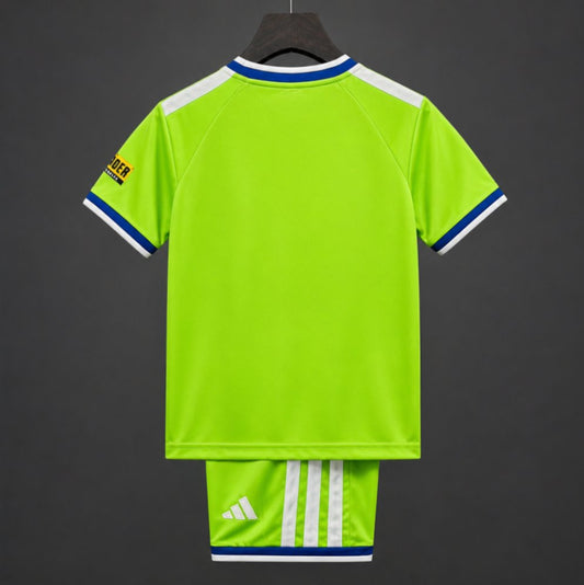 Kit Criança Schalke 04 2026-27 Alternativo Verde