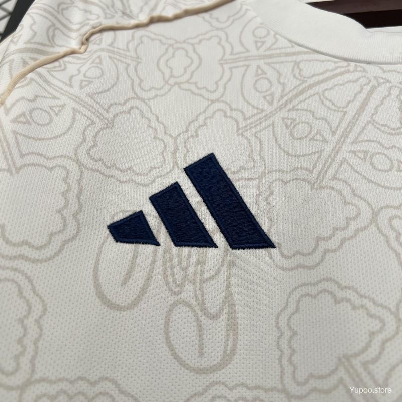 Camisola NOT-FOR 2025-26 Alternativa Branca Versão Adepto