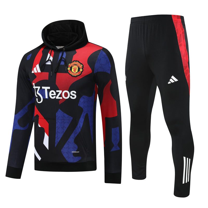 Fato de Treino M-United 2025-26 - Camisola com Capuz