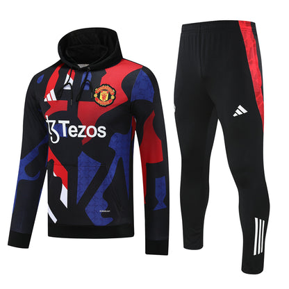 Fato de Treino M-United 2025-26 - Camisola com Capuz