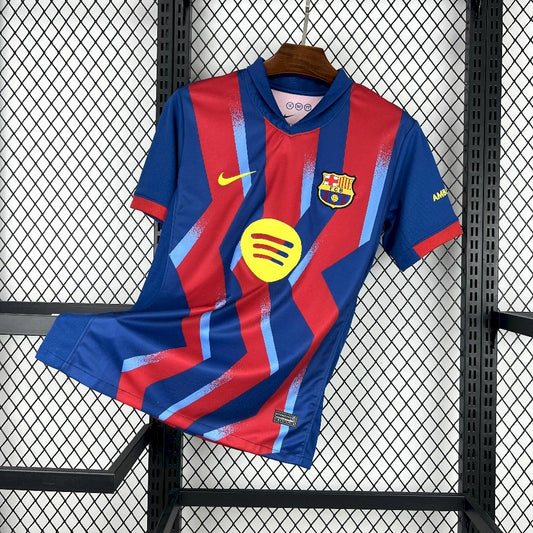 Camisola FC Barcelona 2025-26 Alternativa Azul Versão Adepto