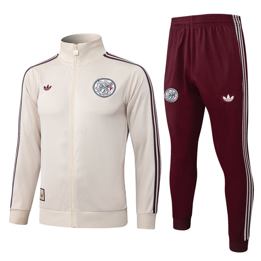 Fato de Treino AFC Ajax 2025-26- Casaco sem Capuz