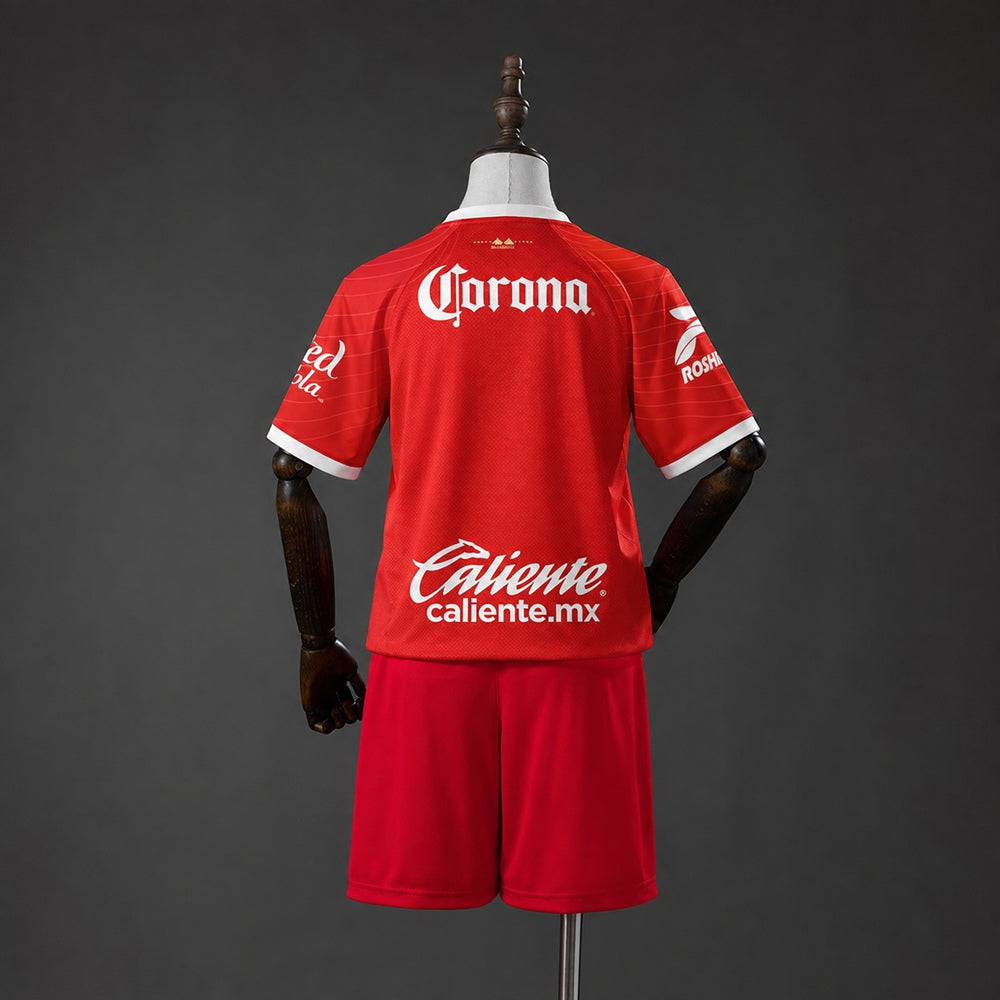 Kit Criança Deportivo Toluca 2026-27 Principal