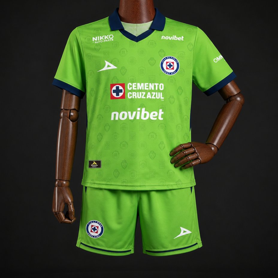 Kit Criança CD Cruz Azul 2026-27 Guarda-Redes