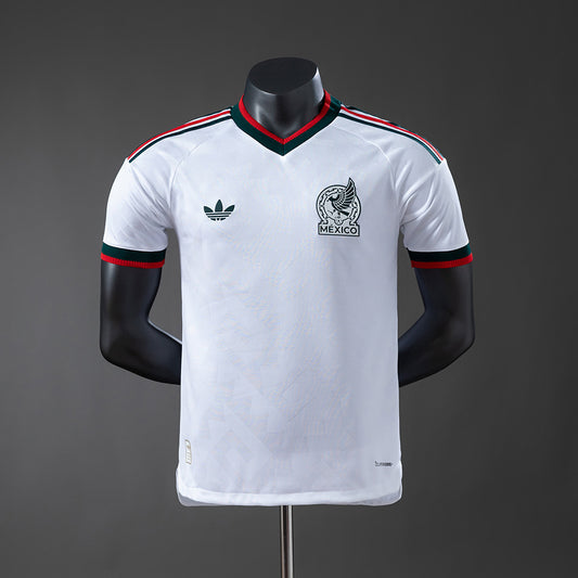 Camisola Mexico 2026 Alternativa Branca Versão Jogador