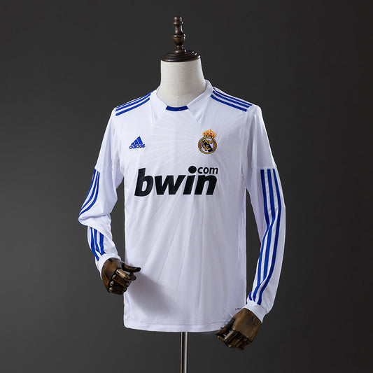 Camisola Manga Comprida Real Madrid 2010-11 Principal