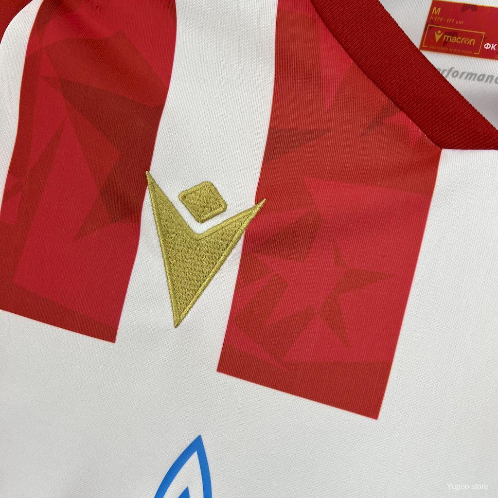 Camisola FK Estrela Vermelha 2024-25 Principal Versão Adepto