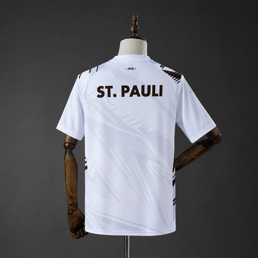 Camisola FC St. Pauli 2026-27 Alternativa Branca Versão Adepto