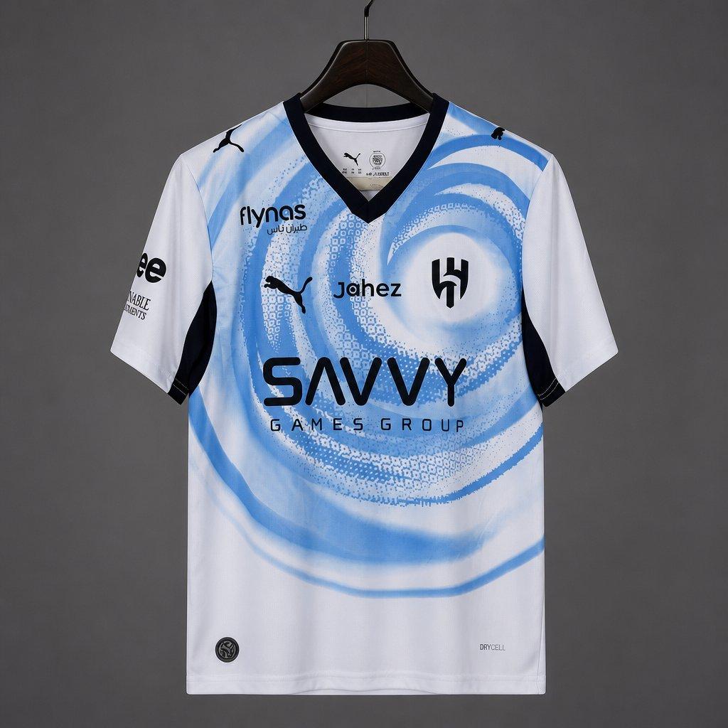 Camisola Al-Hilal SFC 2026-27 Alternativa Branca Versão Adepto