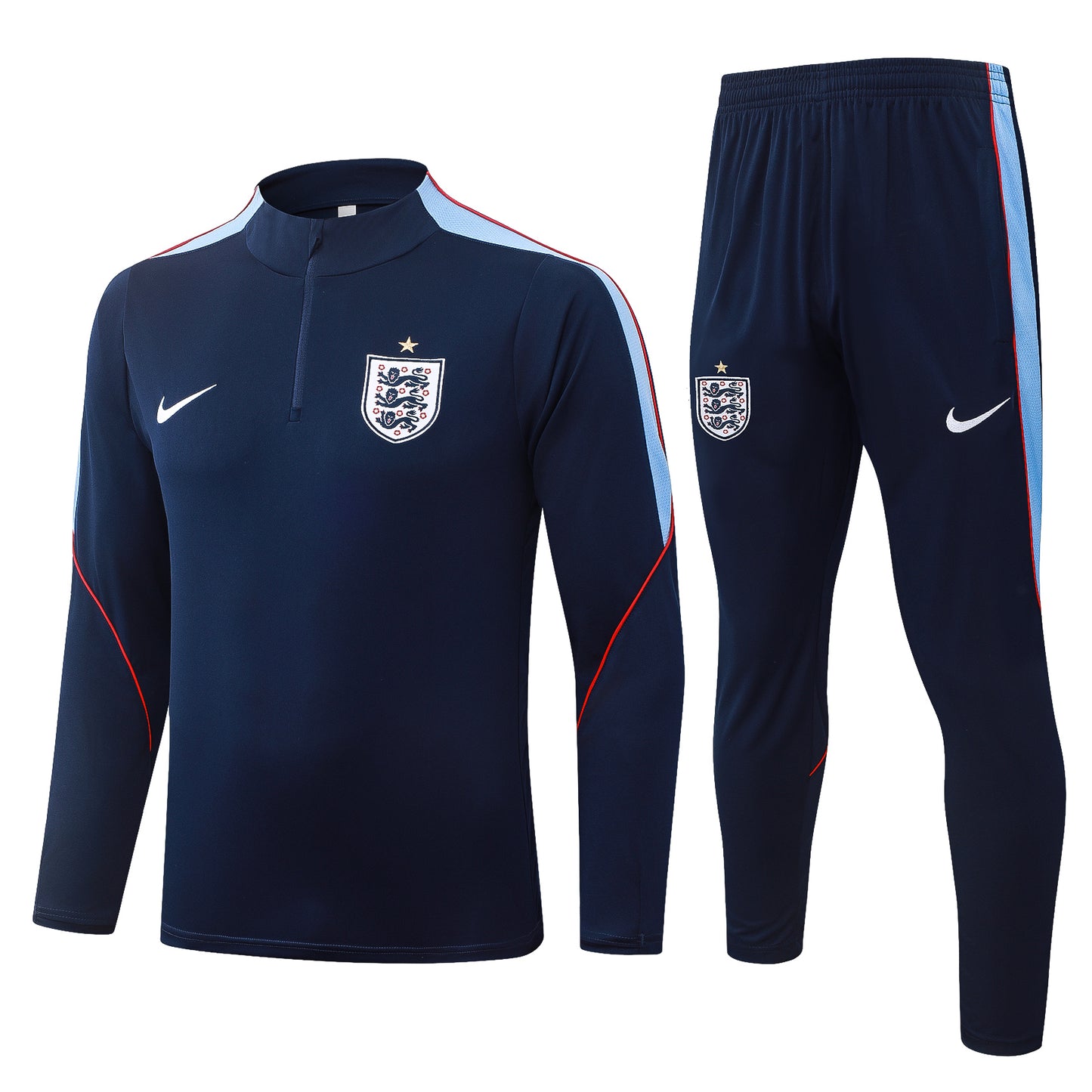 Fato de Treino Inglaterra 2026 - Camisola com Fecho