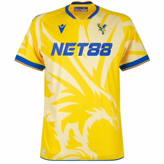 Camisola CRY-PAL 2024-25 Alternativa Amarela Versão Adepto