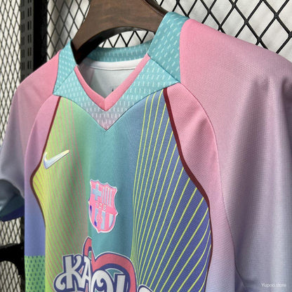 Camisola Barcelona FC 2025-26 Edição Karol G Versão Adepto