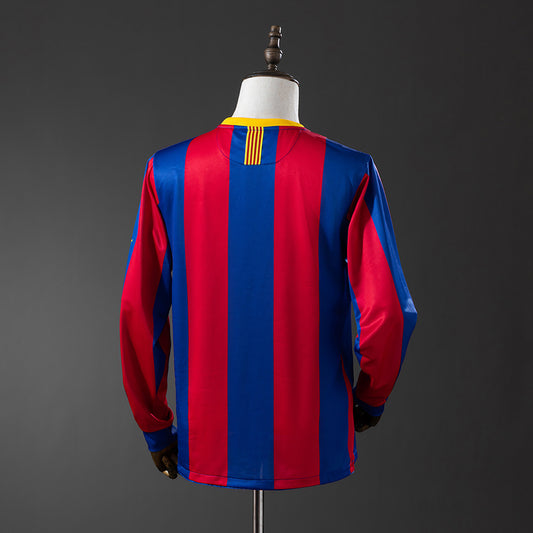 Camisola Manga Comprida FC Barcelona 2010-11 Principal Final UCL