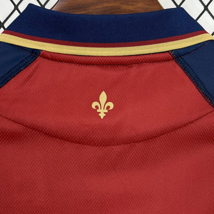 Camisola FC Versailles 2024-25 Alternativa Vermelha Versão Adepto