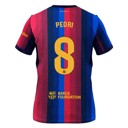 Camisola FC Barcelona 2026-27 Principal Versão Adepto PEDRI #8