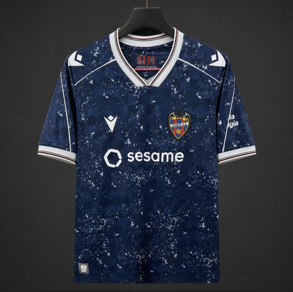Camisola Levante UD 2026-27 Alternativa Azul Versão Adepto