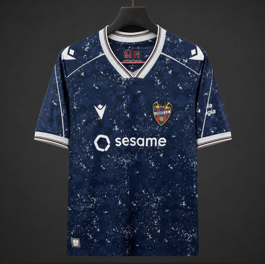 Camisola Levante UD 2026-27 Alternativa Azul Versão Adepto