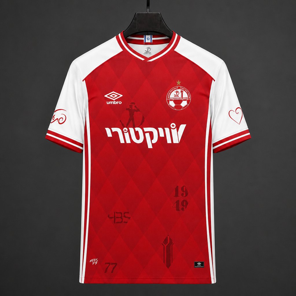 Camisola Hapoel Beer Sheva 2026-27 Principal Versão Adepto