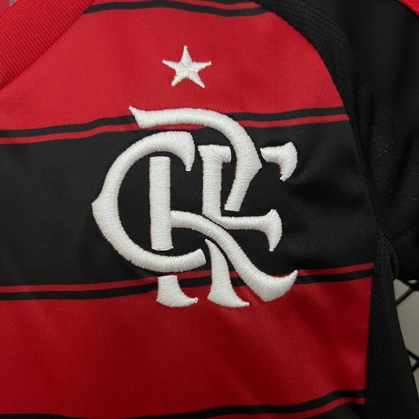 Kit Criança Manga Comprida CR Flamengo 2025-26 Principal