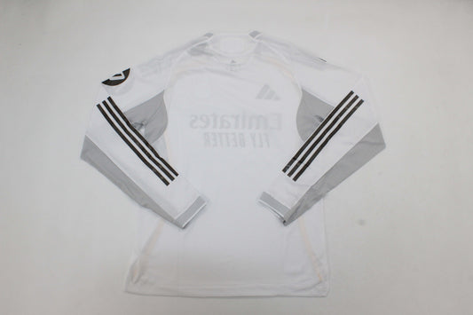 Camisola Manga Comprida Real Madrid CF 2025-26 Principal Versão Adepto