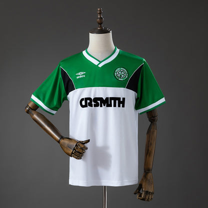 Camisola Celtic FC 1988-89 Alternativa Branca Versão Adepto