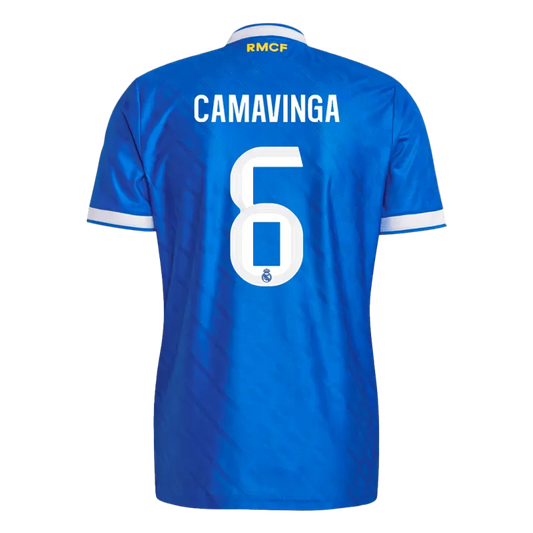 Camisola Real Madrid CF 2025-26 Alternativa Azul Versão Adepto CAMAVINGA #6