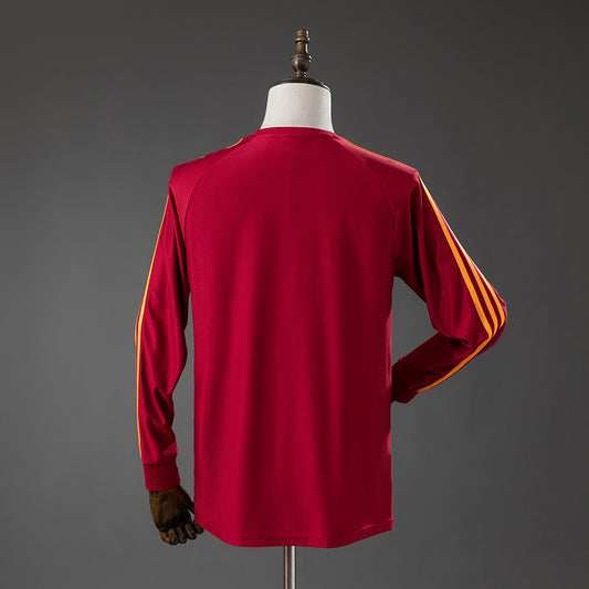 Camisola Manga Comprida AS Roma 2026-27 Terrace Icons Versão Adepto