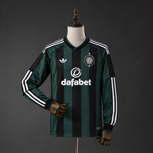 Camisola Manga Comprida Celtic FC 2026-27 Alternativa Verde Versão Adepto