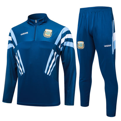 Fato de Treino Argentina 2024 - Camisola com Fecho