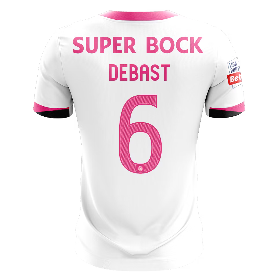 Camisola SCP 2025-26 Edição Pink October Versão Adepto DEBAST #6