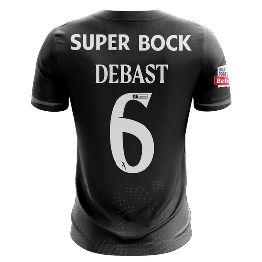 Camisola SCP 2025-26 Alternativa Preta Versão Adepto DEBAST #6