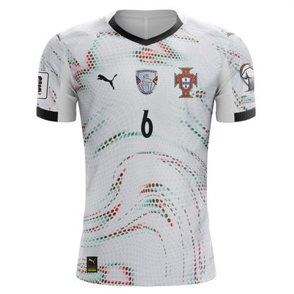 Camisola Portugal 2025 Alternativa Versão Adepto J. PALHINHA #6
