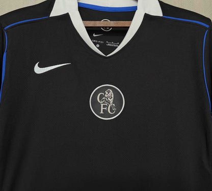 Camisola CHE 2025-26 Alternativa Preta Versão Adepto