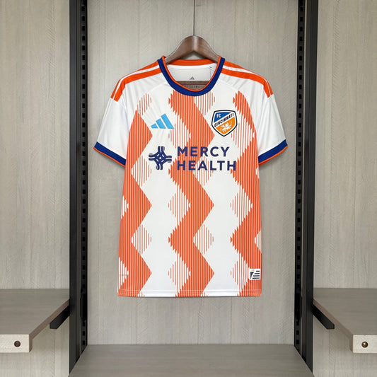 Camisola FC Cincinnati 2026-27 Alternativa Branca Versão Adepto