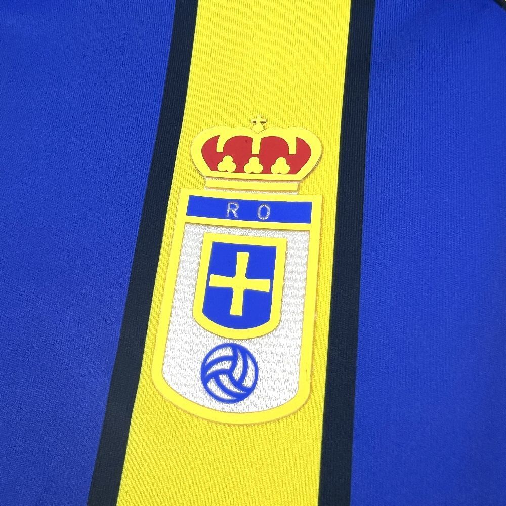 Camisola Real Oviedo 2025-26 Alternativa Amarela Versão Adepto